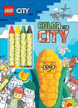 portada Lego City: Color the City (Coloring Book With Covermount) (en Inglés)
