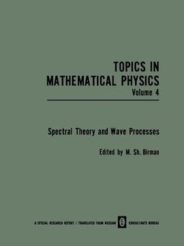 portada Spectral Theory and Wave Processes (en Inglés)