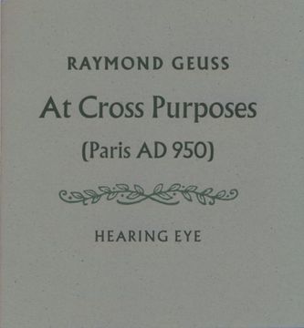 portada At Cross Purposes - Paris ad 950 (Letter Press Editions) (en Inglés)