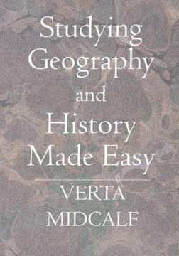 portada studying geography and history made easy (en Inglés)