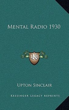 portada mental radio 1930 (en Inglés)