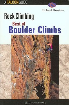 portada Best of Boulder Rock Climbing (in English)