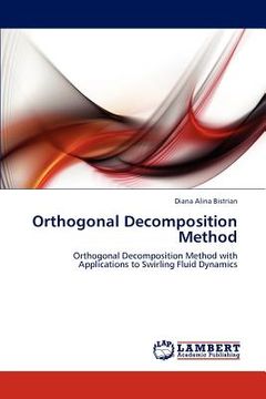 portada orthogonal decomposition method (en Inglés)