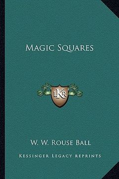 portada magic squares (en Inglés)