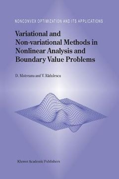 portada variational and non-variational methods in nonlinear analysis and boundary value problems