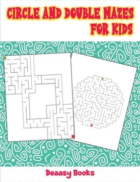 portada Circle and Double Mazes for Kids (en Inglés)