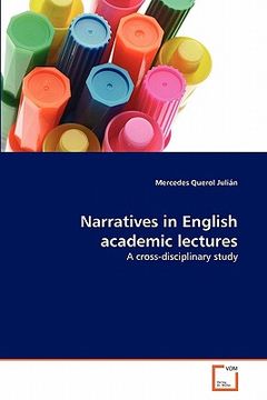 portada narratives in english academic lectures (en Inglés)