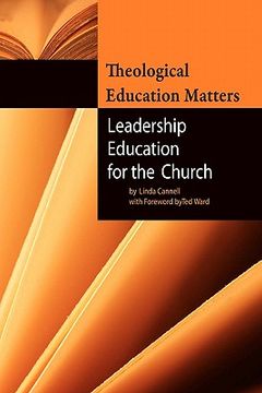 portada theological education matters (en Inglés)