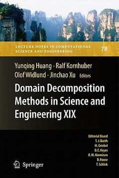 portada domain decomposition methods in science and engineering xix