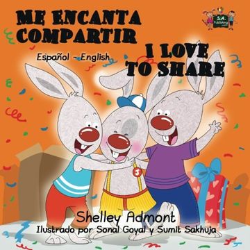 portada Me Encanta Compartir I Love to Share: Spanish English Bilingual Edition (Spanish English Bilingual Collection)
