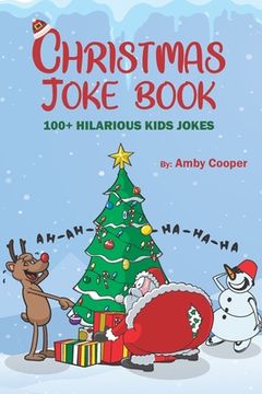 portada Christmas Joke Book: Funny Jokes for Kids, Children's Joke Book, 100 Clean Fun Kid's Jokes (en Inglés)