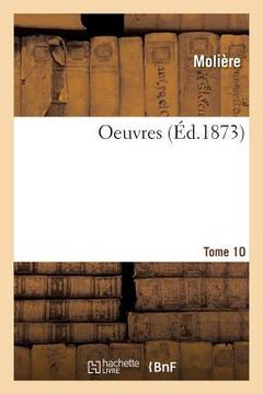 portada Oeuvres. Tome 10 (in French)