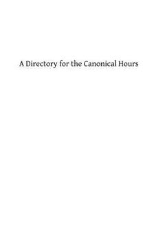 portada A Directory for the Canonical Hours (en Inglés)