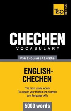 portada Chechen vocabulary for English speakers - 5000 words (en Inglés)