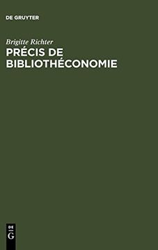 portada Précis de Bibliothéconomie (en Francés)