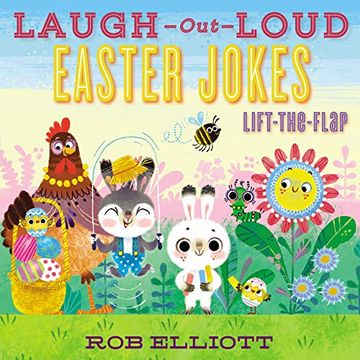 portada Laugh-Out-Loud Easter Jokes: Lift-The-Flap (Laugh-Out-Loud Jokes for Kids) (en Inglés)