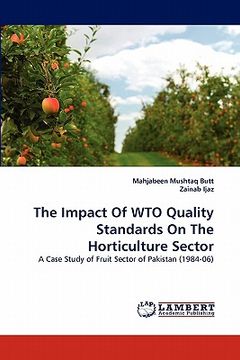 portada the impact of wto quality standards on the horticulture sector