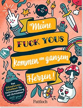 portada Meine 'fuck Yous' Kommen von Ganzem Herzen: Das Schimpfwörter-Kritzelbuch für Tiefenentspannung und Stressabbau | Kreatives Fluch- und Schimpfmalbuch für Erwachsene (in German)
