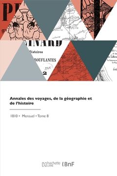 portada Annales des voyages, de la géographie et de l'histoire