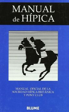 portada Manual Oficial de la Sociedad Hipica Britanica y Ponny Club