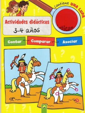 portada Actividades Didacticas con Lupa 3-4 Años (in Spanish)