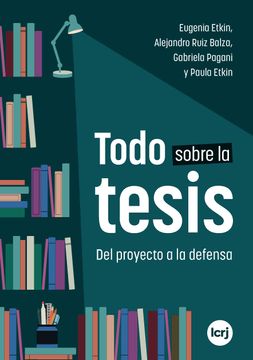 portada Todo Sobre la Tesis (in Spanish)