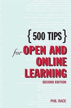 portada 500 tips for open and online learning (en Inglés)