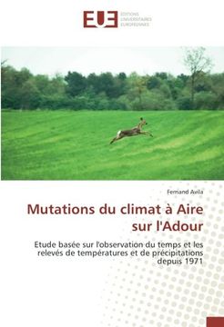 portada Mutations du climat à Aire sur l'Adour (OMN.UNIV.EUROP.)