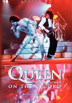 portada queen - uncensored on the record (en Inglés)