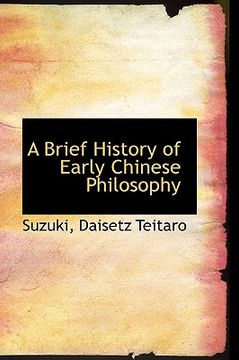 portada a brief history of early chinese philosophy