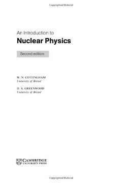 portada An Introduction to Nuclear Physics (en Inglés)