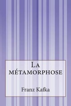 portada La métamorphose (in French)