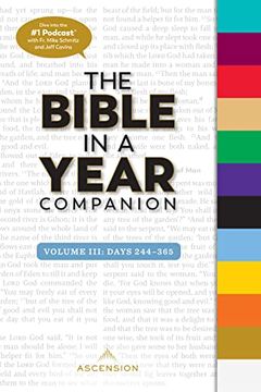 portada The Bible in a Year Companion, Volume iii (en Inglés)