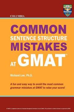 portada columbia common sentence structure mistakes at gmat (in English)