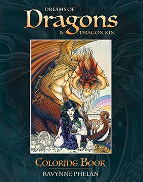 portada Dreams of Dragons & Dragon Kin Coloring Book