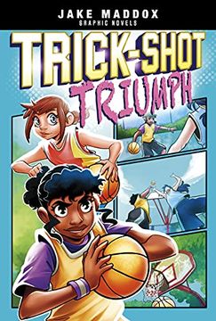 portada Trick-Shot Triumph (Jake Maddox Graphic Novels) 