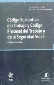 portada Codigo Sustantivo del Trabajo y Codigo Procesal del Trabajo y de la Seguridad Social