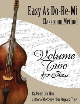 portada Easy As Do - Re - Mi: Bass Book Two (en Inglés)