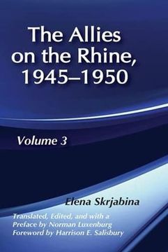 portada The Allies on the Rhine, 1945-1950 (The Soviet Union at War, vol 3) (en Inglés)