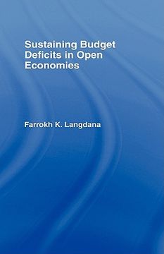 portada sustaining budget deficits in open economies (en Inglés)