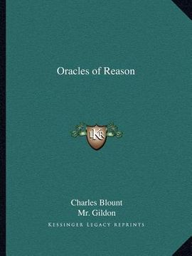 portada oracles of reason (en Inglés)