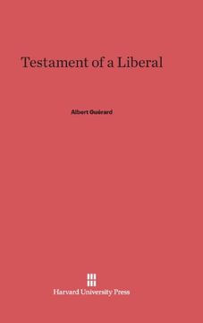 portada Testament of a Liberal