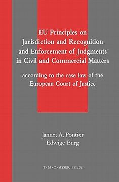 portada eu principles on jurisdiction and recognition and enforcement of judgments in civil and commercial matters