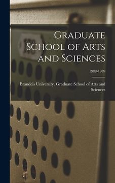 portada Graduate School of Arts and Sciences; 1988-1989 (en Inglés)