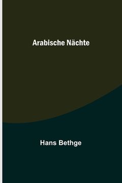 portada Arabische Nächte (en Alemán)