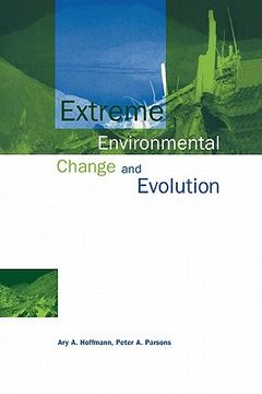 portada Extreme Environmental Change and Evolution Hardback (in English)