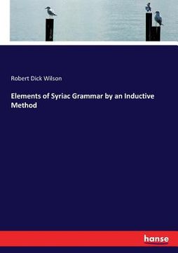 portada Elements of Syriac Grammar by an Inductive Method (en Inglés)