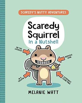 portada Scaredy Squirrel in a Nutshell (Scaredy'S Nutty Adventures) (en Inglés)