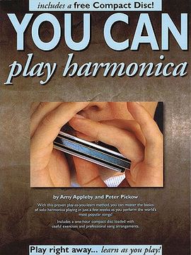 portada you can play harmonica [with cd] (en Inglés)