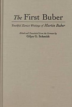 portada the first buber: youthful zionist writings of martin buber (en Inglés)